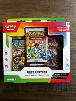 Pokemon TCG First Partner Illustration Collection Series New Sealed Pics Desc - Image 1