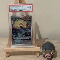 Pokemon TCG Paradox Rift Pokemon Center Stamp ETB Scream Tail Promo 065 PSA 10 - Image 1