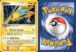 Jolteon 8/115 Holo Rare | PL | Unseen Forces | Pokemon TCG - VINTAGE 2005 - Image 3