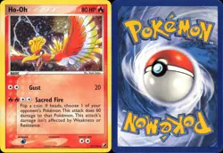 Ho-Oh 27/115 Holo Rare | LP | Unseen Forces | Pokemon TCG - VINTAGE 2005 - Image 3