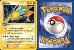 Jolteon 8/115 Holo Rare | PL | Unseen Forces | Pokemon TCG - VINTAGE 2005 - Image 3