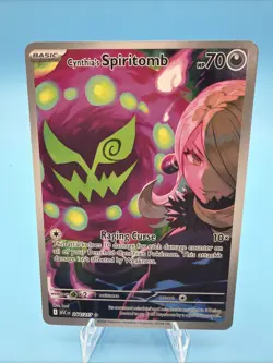 Pokemon Cynthia's Spiritomb 244/217- Near Mint - Image 1