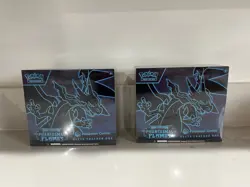 Phantasmal Flames Pokemon Center ETB Elite Trainer Box Sealed Set Of Two 2 - Image 1