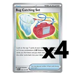 4x Bug Catching Set Playset Pokemon TCG Prismatic Evolutions - Image 1
