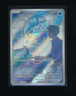 MANTYKE 189/182 ILLUSTRATION RARE PARADOX RIFT 2023 POKEMON TCG - Image 1