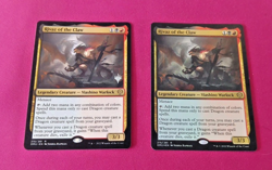 2x Rivaz of the Claw 215/281 Dominaria United 1x Foil 1x Promo MTG - Image 1