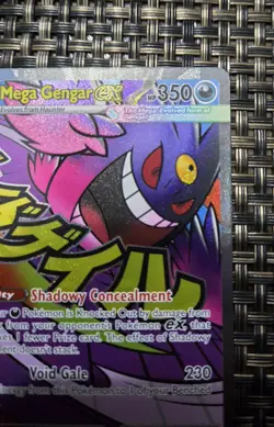 Pokemon TCG Mega Gengar EX 269/217 Full Art Ultra Rare Temporal Forces NM - Image 3