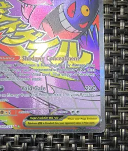 Pokemon TCG Mega Gengar EX 269/217 Full Art Ultra Rare Temporal Forces NM - Image 4