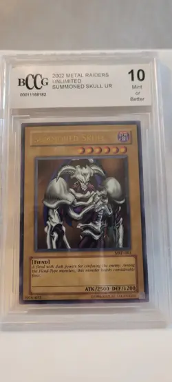 2002 YUGIOH! SUMMONED SKULL MRD-003 METAL RAIDERS UR BCCG 10 - Image 1