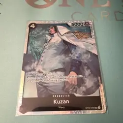 One Piece Kuzan OP02-096 Paramount War Super Rare Foil Character 5000 Namco - Image 1