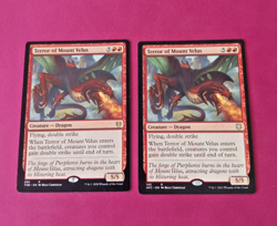 2x MTG Terror of Mount Velus Forgotten Realms 145 295 Theros Beyond Death MTG - Image 1