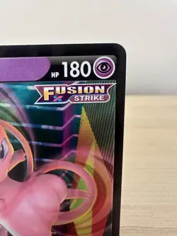 Pokemon Mew v Fusion Strike TCG Card Holo Ultra Rare 113/264 Full Art - Image 3