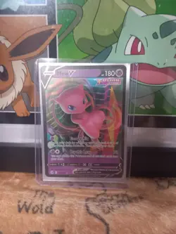 Pokemon Mew v Fusion Strike TCG Ultra Rare Card 113/264 - Image 1