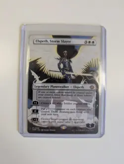 Elspeth, Storm Slayer (Borderless) Tarkir: Dragonstorm Regular - Image 1