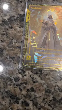 Wonders of the First Stonefoil 1/1 ONE of ONE Knighthood - Image 2