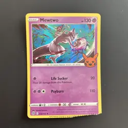 3x! 2022 Trick Or Trade Miscut Error Crimped Misprint Holo Pokemon Cards Mewtwo - Image 2