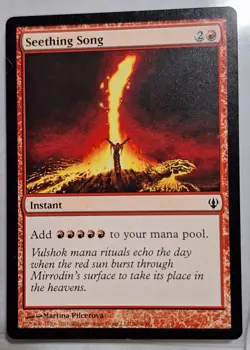 Seething Song Regular Magic The Gathering Card LP - Image 1