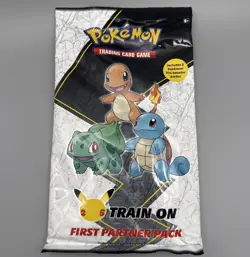 Pokemon TCG Kanto First Partner Pack 25th Anniversary Jumbo Cards 2 Packs Sealed - Image 1