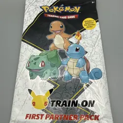 Pokemon TCG Kanto First Partner Pack 25th Anniversary Jumbo Cards 2 Packs Sealed - Image 2