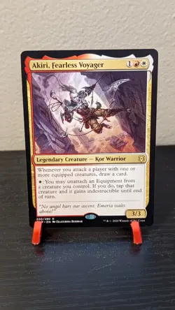 MTG Akiri, Fearless Voyager Zendikar Rising 220/280 Regular Rare - Image 1