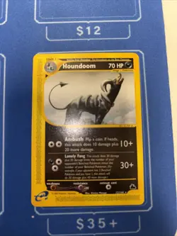 Pokemon Houndoom Card Skyridge Rare Non Holo 12/144 - Image 1
