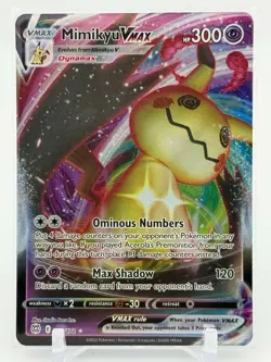 Mimikyu Vmax - 069/172 - Ultra Rare - Brilliant Stars - Pokemon Card - NM/M - Image 1