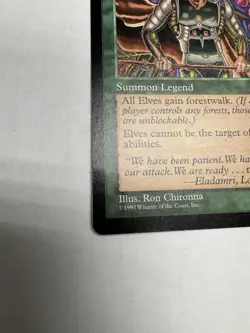 Magic The Gathering - Eladamri, Lord of Leaves - Tempest- Regular - Image 4