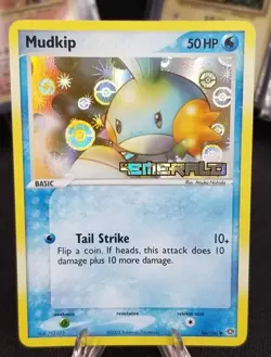 [NM] Mudkip 56/106 Pokemon Emerald Ex Reverse Holo - Image 2