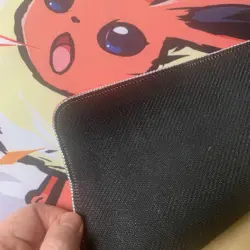 Flareon Rubber Playmat Play Mat For Tcg Trading Card Game Pokemon Mouse Pad - Image 4