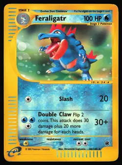 Feraligatr 46/165 Reverse Holo Rare | DMG | Expedition Base Set | Pokemon TCG - Image 1