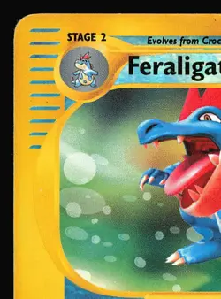 Feraligatr 46/165 Reverse Holo Rare | DMG | Expedition Base Set | Pokemon TCG - Image 4