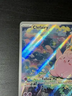 Lillie's Clefairy ex Special Illustration Rare Holo Sv09 184/159 Pokemon - Image 3