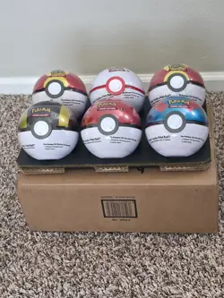 6 x Pokemon TCG Pokeball Tins - 18 Booster Packs Factory Sealed Costco IN HAND - Image 5