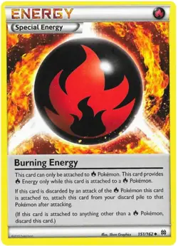 Burning Energy - XY - BREAKthrough (BKT) MP TCG Pokemon - Image 1