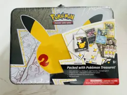 Pokemon Celebrations 25th Anniversary Collector's Chest Lunch Box Tin - Image 1