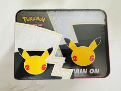 Pokemon Celebrations 25th Anniversary Collector's Chest Lunch Box Tin - Image 2