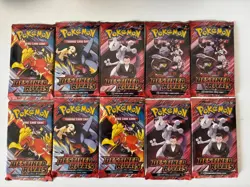 10x Pokemon TCG Scarlet & Violet Destined Rivals Booster Packs Sealed New - Image 1