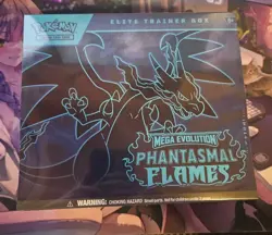 Pokemon TCG Mega Evolution Phantasmal Flames Elite Trainer Box SEALED ETB - Image 1