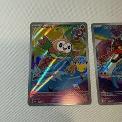Pokemon TCG First Partner Illustration Collection Series 1 Gen 7 Alola Starters - Image 2
