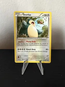 Pokemon TCG Snorlax Breakthrough 118/162 Regular Uncommon LP - Image 1