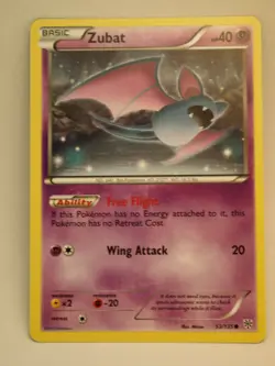 Zubat - 53/135 - Plasma Storm - Common NM - Image 1