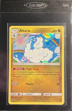 Altaria Holo Rare 40/70 Pokemon TCG Sun & Moon Dragon Majesty NM Free Ship - Image 3