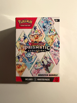 Pokemon TCG: S&V Prismatic Evolutions Booster Bundle (6pks) Factory Sealed - Image 1