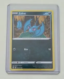 Pokemon TCG Silver Tempest: Zubat (103/195) - Common - Near Mint - Image 1
