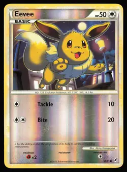 Eevee 56/95 Reverse Holo | PL | Call of Legends | Pokemon TCG - VINTAGE 2011 - Image 1