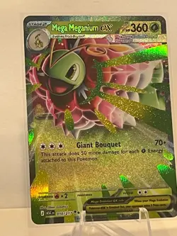 2026 Pokemon ASC 10/217 Mega Meganium ex - Double Rare - Image 1