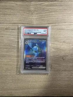 Pokemon- PSA 9 Blastoise EX SIR (Scarlet & Violet 151) Holo Ultra Rare 200/165 - Image 1