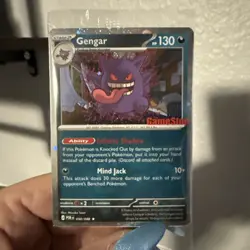 Gengar 050 Promo GameStop Stamped NM Pokemon Perfect Order - Image 1