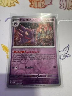 Pokemon TCG 151 Gengar Haunter Gastly Reverse Holo Line 094/165 NM - Image 4