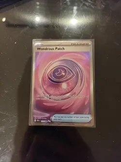 Pokemon Wondrous Patch Trainer Item Full Art Holo Rare 117/088 Perfect Order - Image 1